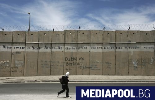 Стена на Тръмп с Мексико бариера на сигурността между Израел