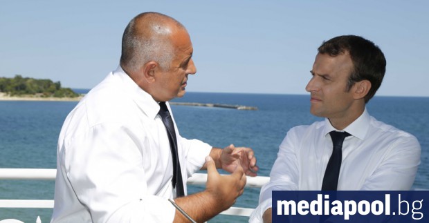 Френският президент Еманюел Макрон се е свързал с Бойко Борисов