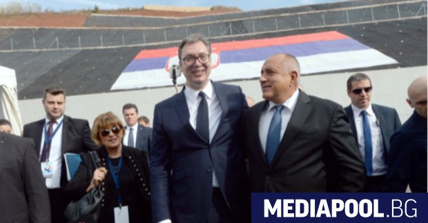 Премиерът Бойко Борисов и сръбският президент Александър Вучич присъстваха събота