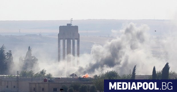 Ожесточени боеве избухнаха днес между сирийски правителствени сили и турски