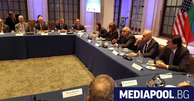 В САЩ Борисов се срещна с представители на Американската търговска