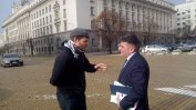 Джок Полфрийман срещна Данаил Кирилов на жълтите павета