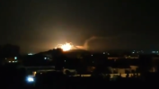 Израел удари военни цели в Сирия в отговор на ракетни атаки