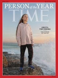 Корицата на "Тайм" с Грета Тунберг