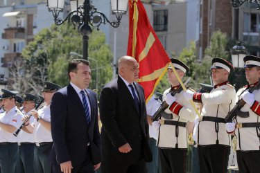 Премиерите Зоран Заев и Бойко Борисов.