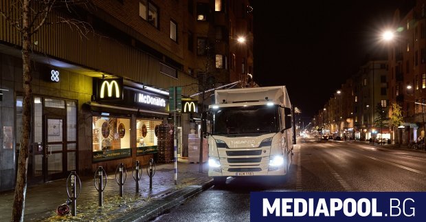 Шведската столица Стокхолм премина на нощни доставки по магазините чрез