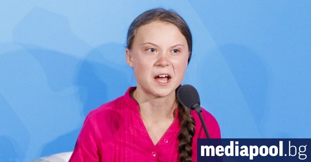 Младата шведска екоактивистка Грета Тунберг бе обявена за Личност на