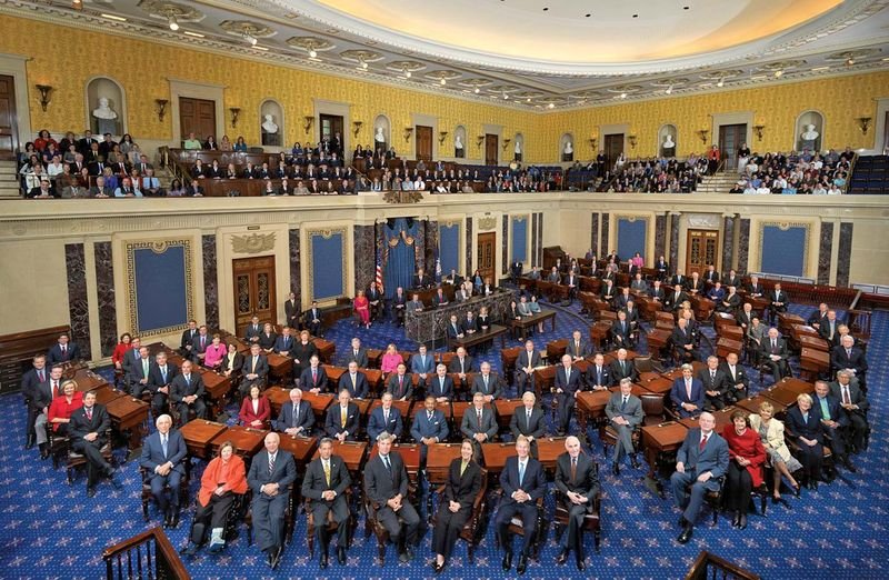 Залата на Сената на американския Конгрес
