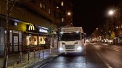 Хибридни автомобили снабдяват магазините в Стокхолм през нощта
