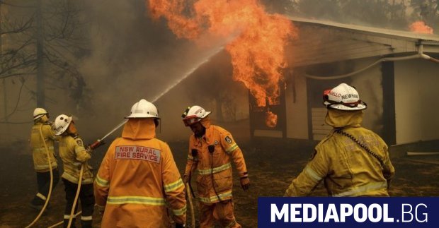 Извънредно положение е обявено в Австралийската столична територия заради бушуващ