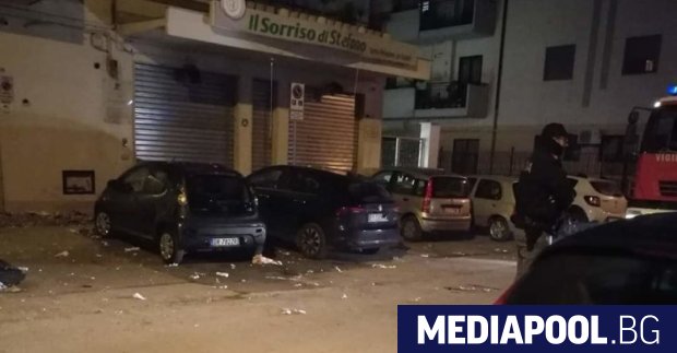 Бомба избухна на разсъмване в южния италиански град Фоджа без
