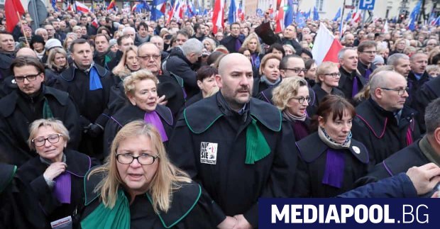 Български съдии се включиха в Марш за защита на справедливостта
