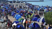 Жителите на остров Лесбос протестират срещу изграждането на мигрантски лагер