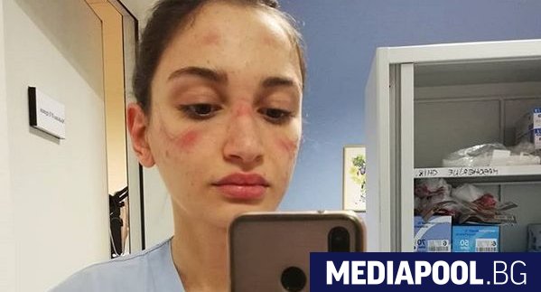 Медицинската сестра от Милано Алесия Бонари предизвика възхищение по целия