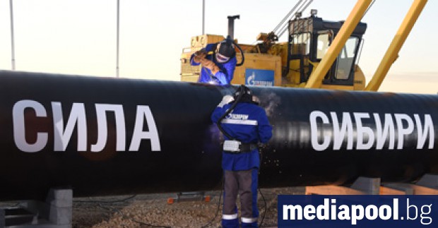 Газпром спря експлоатацията на газопровода Силата на Сибир който доставя