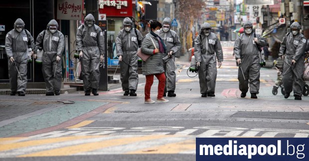 Южнокорейските власти съобщиха в понеделник за нови 248 случая на