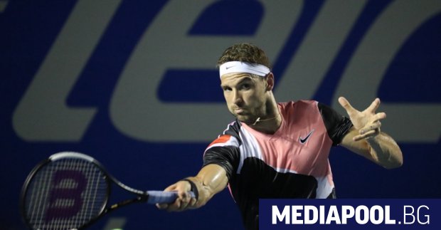 Най добрият български тенесист Григор Димитров този път не можа да