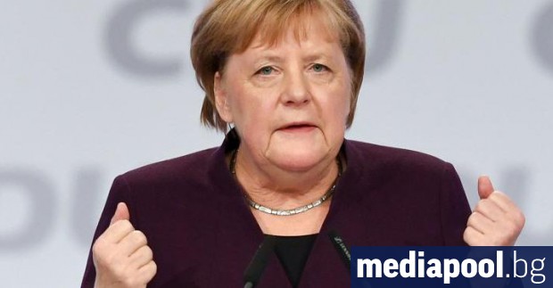 Германският канцлер Ангела Меркел излезе днес от самоналожената карантина и