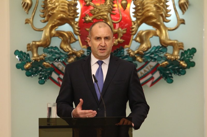 President Roumen Radev (archive photo)
