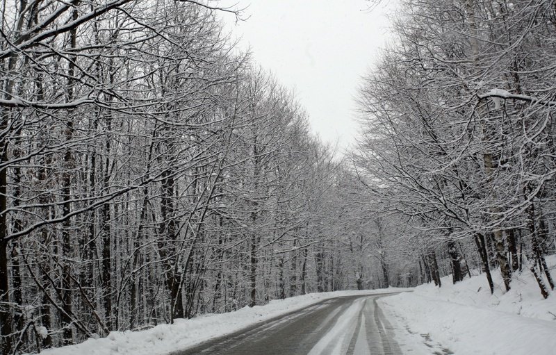Коли и тирове закъсаха в снега, затвориха пътища, села останаха без ток