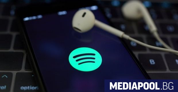 Спотифай Spotify Technology отчете скок с 31 процента на платените