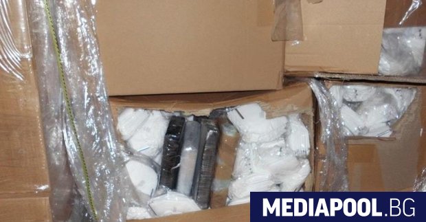 Британското правителство съобщи че граничната полиция е открила кокаин на