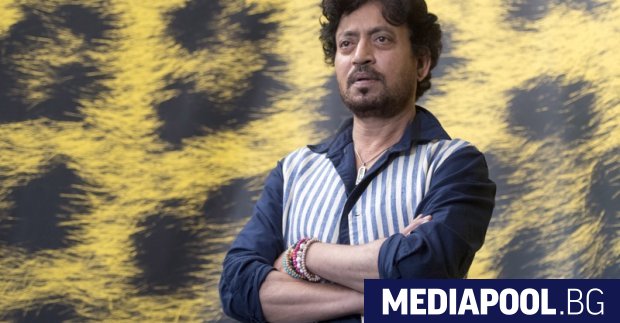 Боливудската звезда Ирфан Кан известен с ролите му в Беднякът