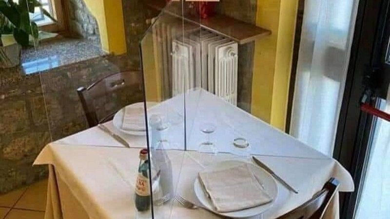 "Ковид маса" за ресторантите в Италия