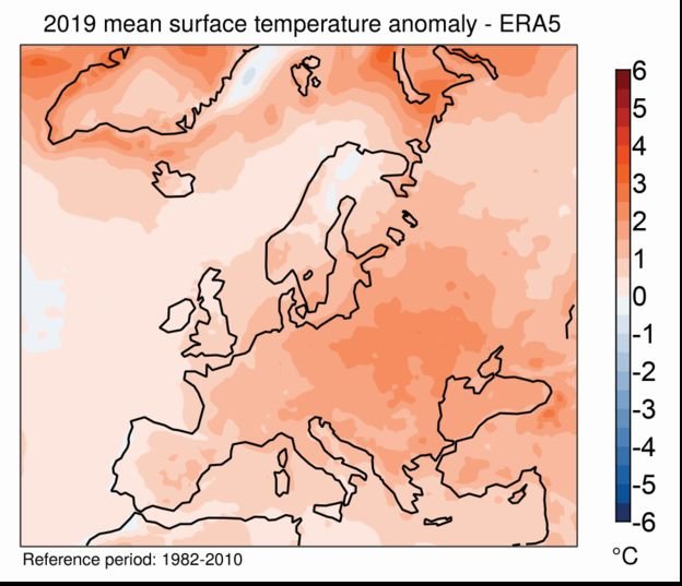 Европа се затопля много по-бързо от средното за планетата