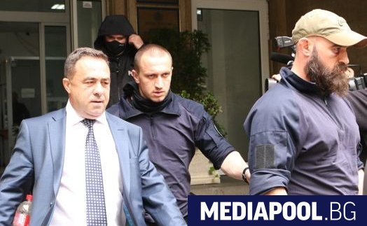 Зам министърът на екологията Красимир Живков който бе арестуван при акция