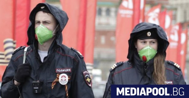 Русия съобщи днес за 9263 новозаразени с коронавируса за последните