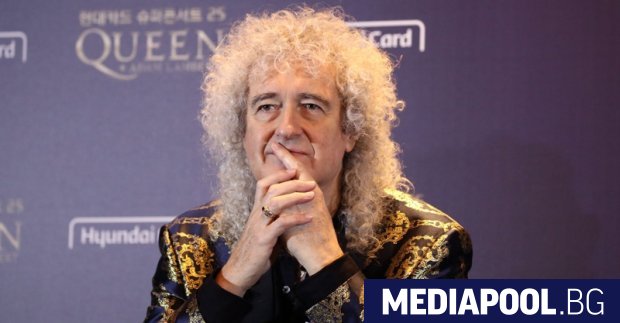 72-годишният китарист на легендарната група Queen Брайън Мей обяви, че