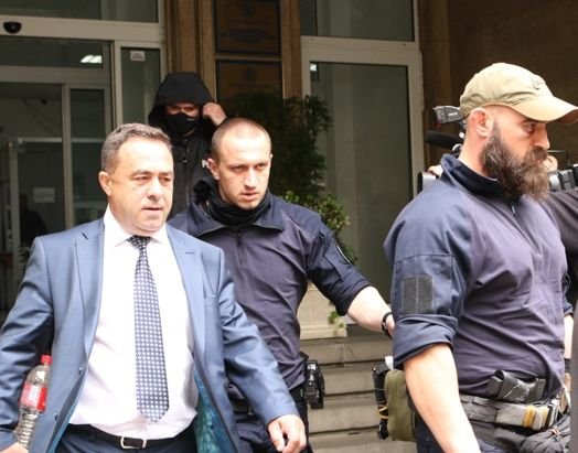 Красимир Живков бе отведен преди ден за разпит и остана в ареста, сн. БГНЕС