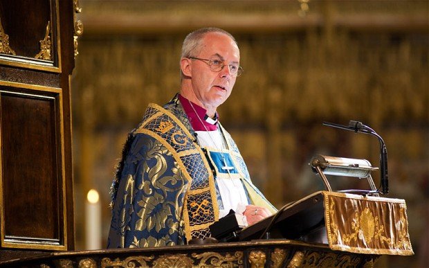 Духовният глава на Англиканската църква, архиепископът на Кентърбъри Джъстин Уелби