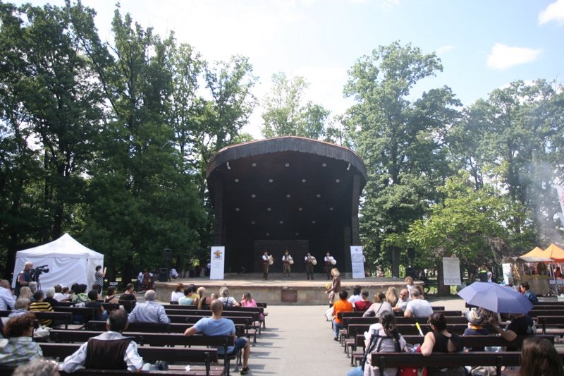 Open air stage at Borissova Gradina Park in Sofia (archive)