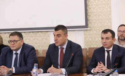 Новото ръководство на ББР - Живко Тодоров, Николай Димитров и Панайот Филипов (отляво надясно). Снимка: БГНЕС
