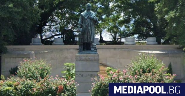 Паметник на Христофор Колумб в Ричмънд в американския щат Вирджиния