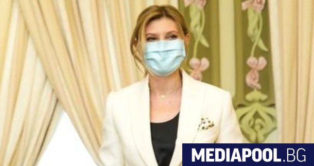 Съпругата на украинския президент Володимир Зеленски беше приета в болница