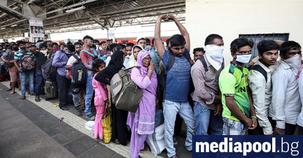 Индийското здравно министерство днес съобщи за рекорден ръст на случаите