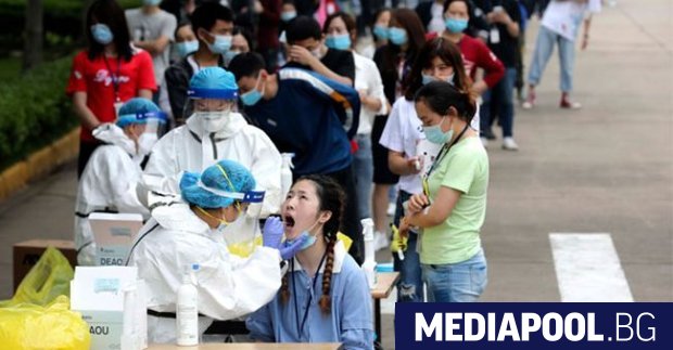 Китай съобщи днес за 25 нови болни от Covid 19
