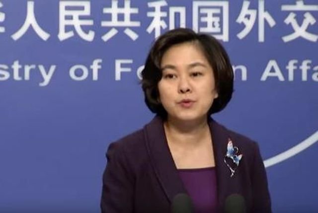 Говорителката на китайското външно министерство Хуа Чунин
