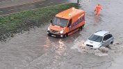 Варна, дъжд втори: Улиците пак са реки