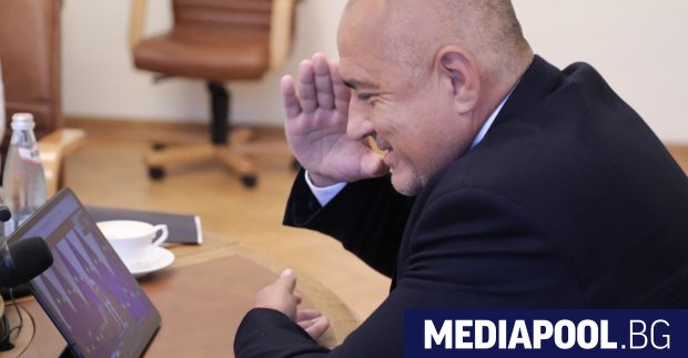 Премиерът Бойко Борисов проведе видеоконферентен разговор с председателя на Европейския