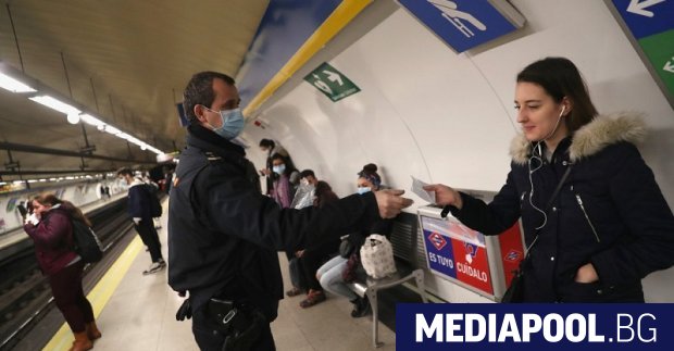 Местните власти в Мадрид ще направят носенето на маски задължително