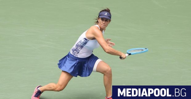 Цветана Пиронкова която постигна забележителен успех на Откритото първенство на