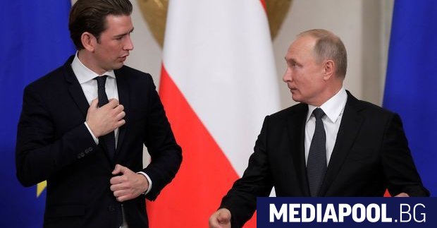 Австрия експулсира руски дипломат обяви в понеделник външното министерство на