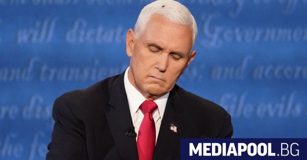 Муха кацна на главата на вицепрезидента републиканец на САЩ Майк