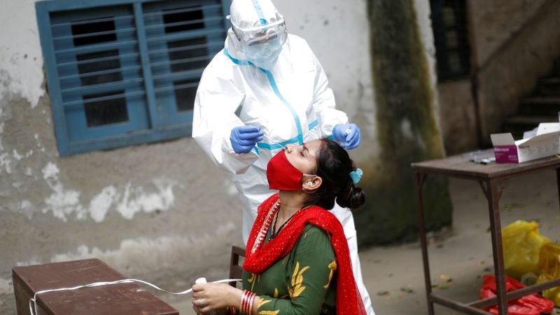 Септември е бил най-тежкият месец в Индия от началото на пандемията