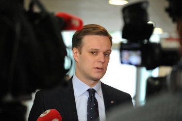 Габриелюс Ландсбергис, председател на съюза "Отечество".