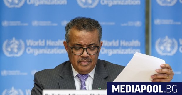 Генералният директор на Световната здравна организация Тедрос Аданом Гебрейесус заяви